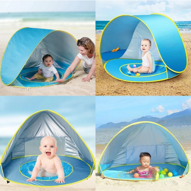 Barraca Bebê com Proteção UV - Tenda Kids