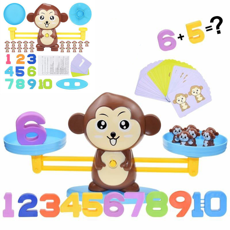 Jogo Macaco Matemática Divertida (Kit Completo)